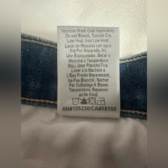 Current/Elliot Blue Denim Skirt size 30 - Picture 8 of 10